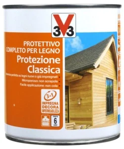 Super Prezzo Protettivo completo per legno protezione classica, colore douglas - 0,75 litri